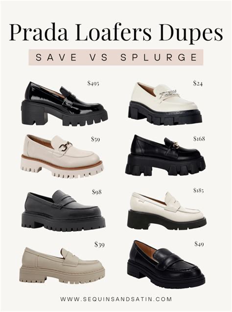 dupe prada loafers|fila prada look alike.